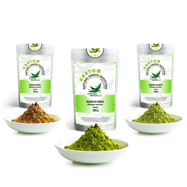 Kratom Starter pack - Red Green White