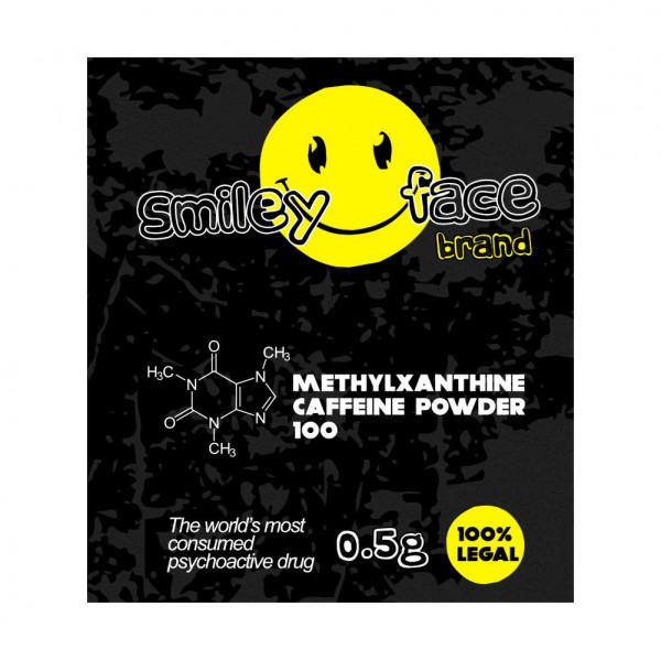 SMILE FACE - kofeinový prášek