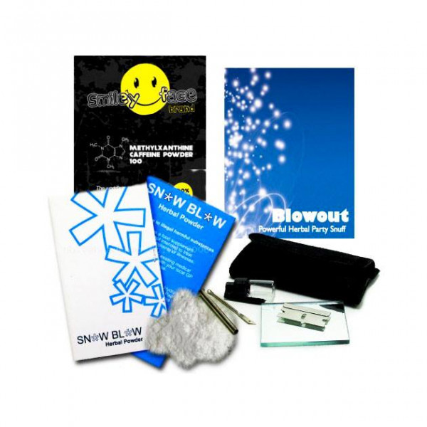 snow blow, SMILE FACE - kofeinový prášek