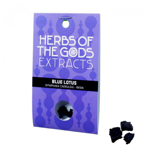 Modrý leknín (Blue lotus) - pryskyřice - extrakt 20x, - 1 g