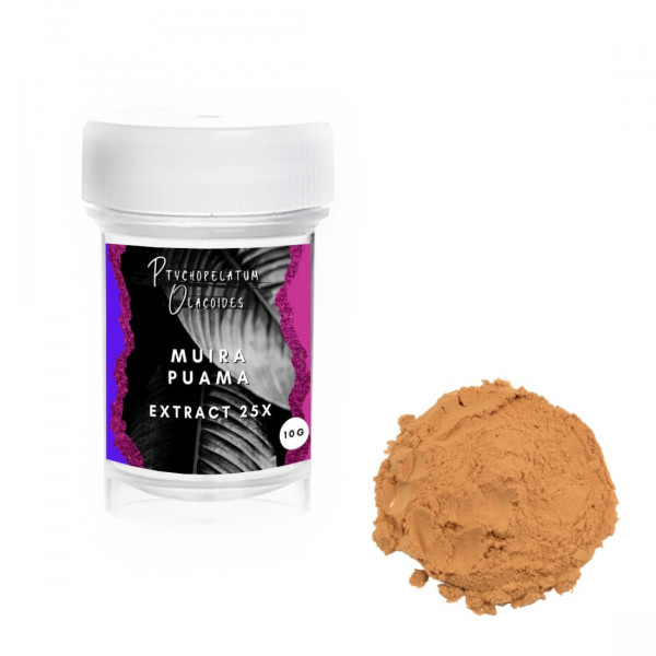 Muira puama (Ptychopelatum olacoides) - Extrakt 25x Muira puama (Ptychopelatum olacoides) - Extrakt 25x