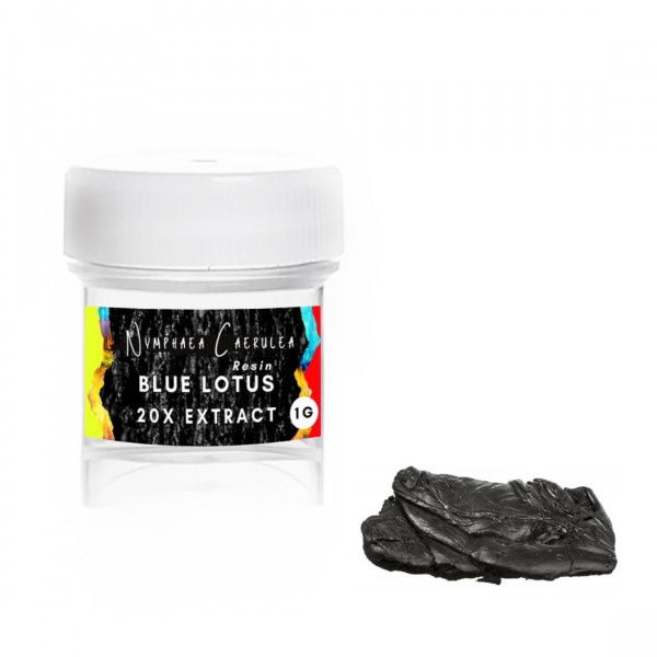 Modrý leknín (Blue lotus) Extrakt - Pryskyřice