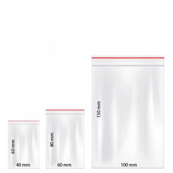 ZIP sáčky - průhledné