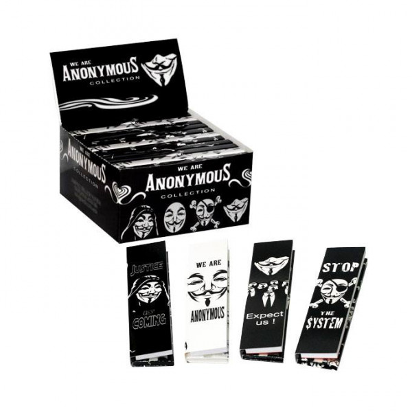 ANONYMOUS - cigaretové papírky a filtry