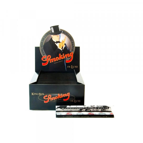 Smoking De Luxe Black King Size