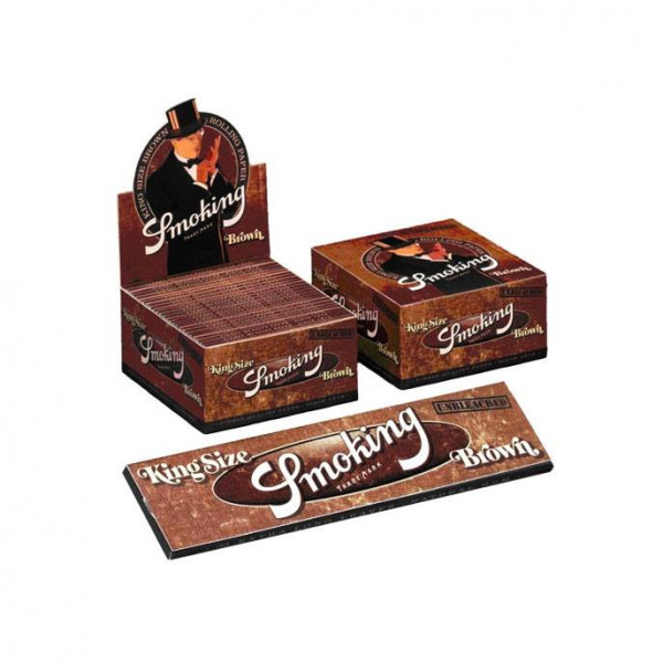 Smoking Brown King Size Slim papírky