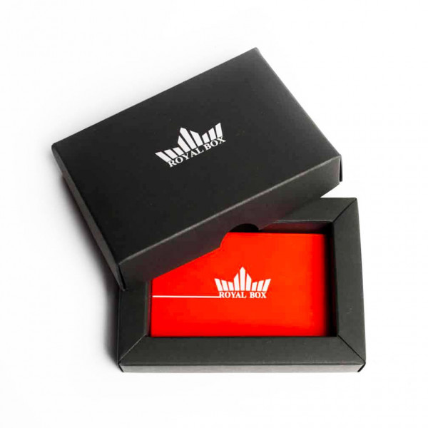 Royal Box Plastic Red