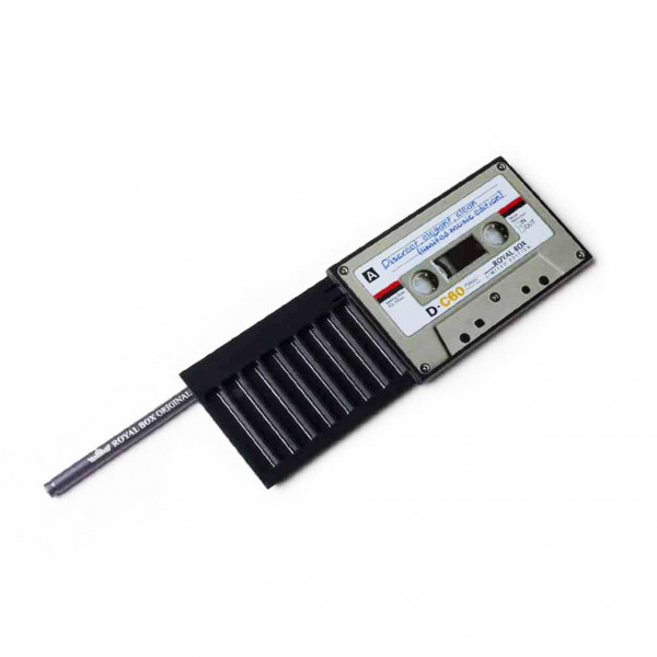Royal Box Plastic Cassette Black