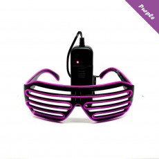 FestX - Svíticí brýle na párty - Fialová