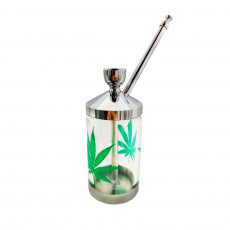 Kapesní skleněný Mini Bong - 10,5 cm