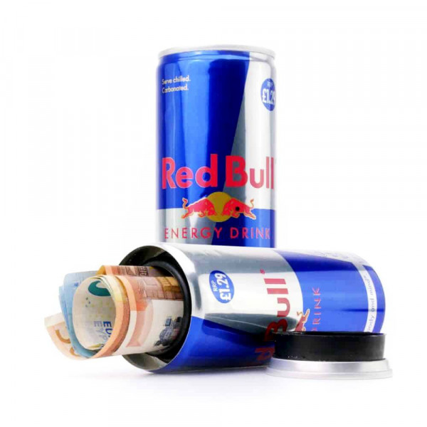 Plechovka Red Bull - Tajný úložný box