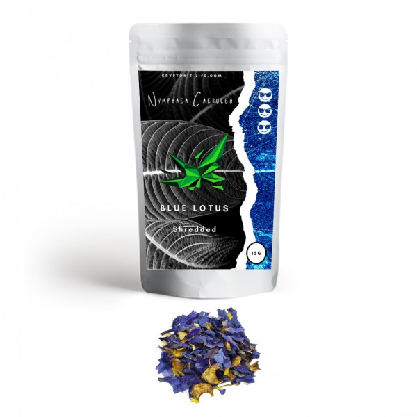 Modrý leknín (Blue lotus) - drcená bylina