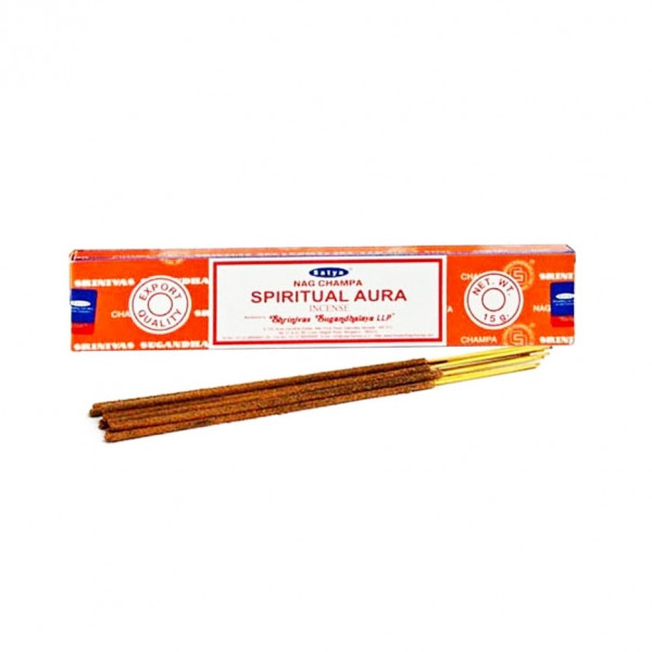 Vonné tyčinky - Nag Champa - Spiritual Aura - 15 g