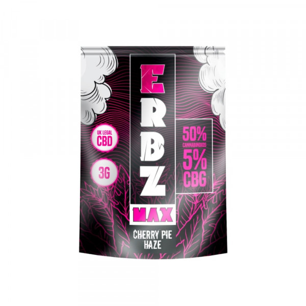 ERBZ Cherry Pie Max - 45% CBD & 5% CBG - Třešňový koláč