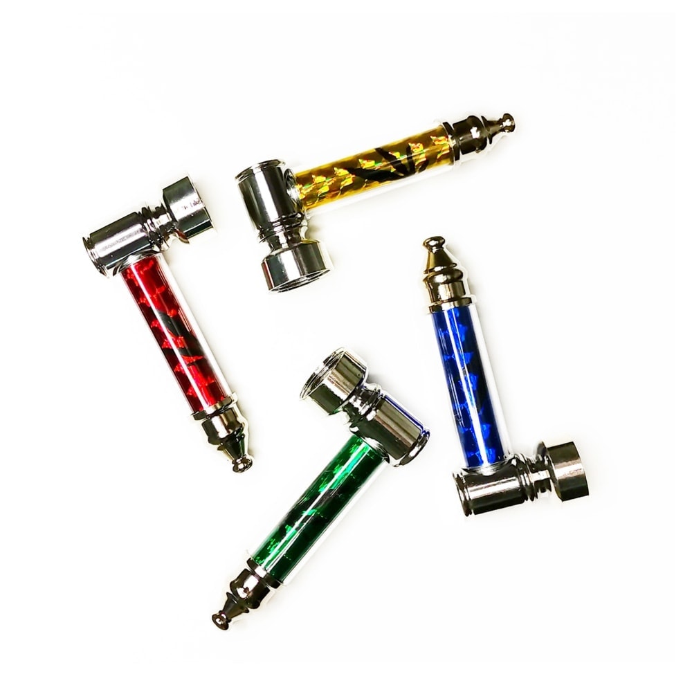 Kovová šlukovka se zalomenou hlavou - 7 cm