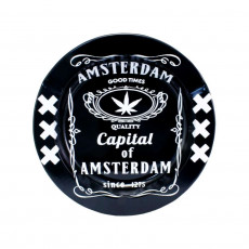 Plechový popelník - Amsterdam Good Times