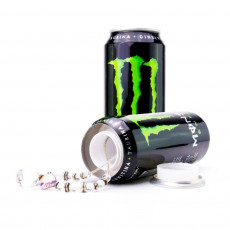 Plechovka Monster - Tajný úložný box