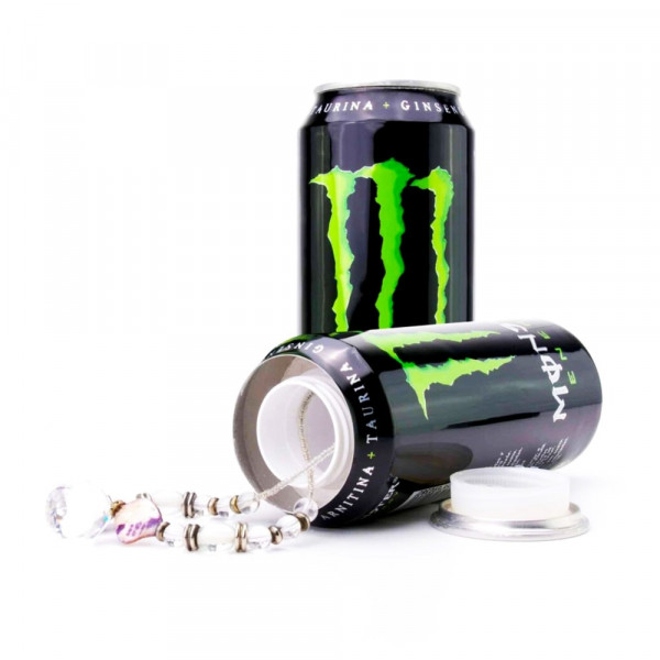 Plechovka Monster - Tajný úložný box