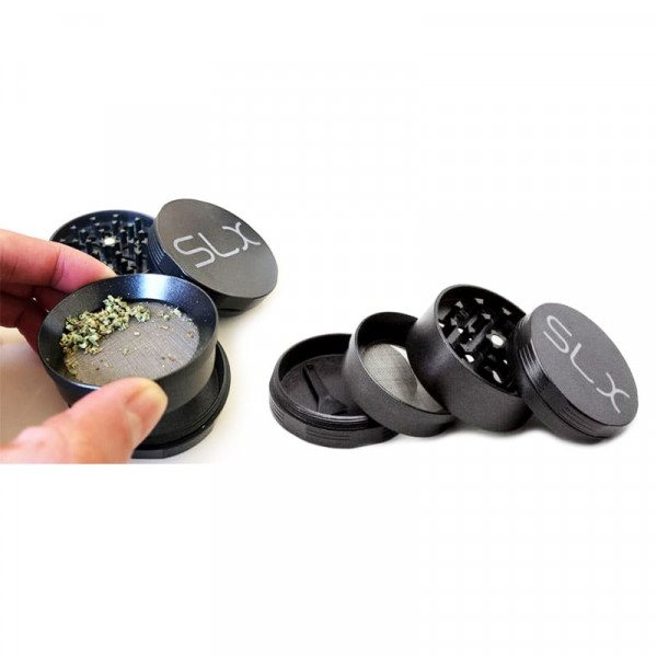 SLX Drtička Aluminium Non Sticky - Černá - 4 části - 50mm