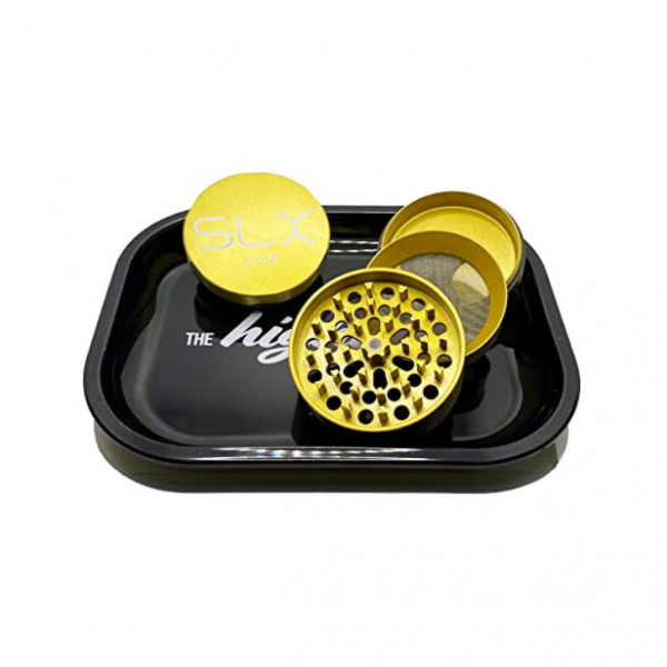 SLX Drtička Aluminium Non Sticky - Zlatá - 4 části - 62mm