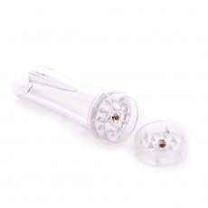 Plastový obal (clipper) na zapalovač - s drtičkou - průhledná