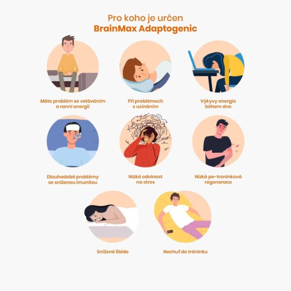 BrainMax - 1.5 Adaptogenic - 60 kapslí - Stop únavě!