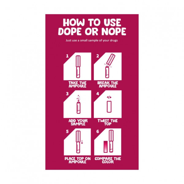 Test - Dope or Nope - Drogový test