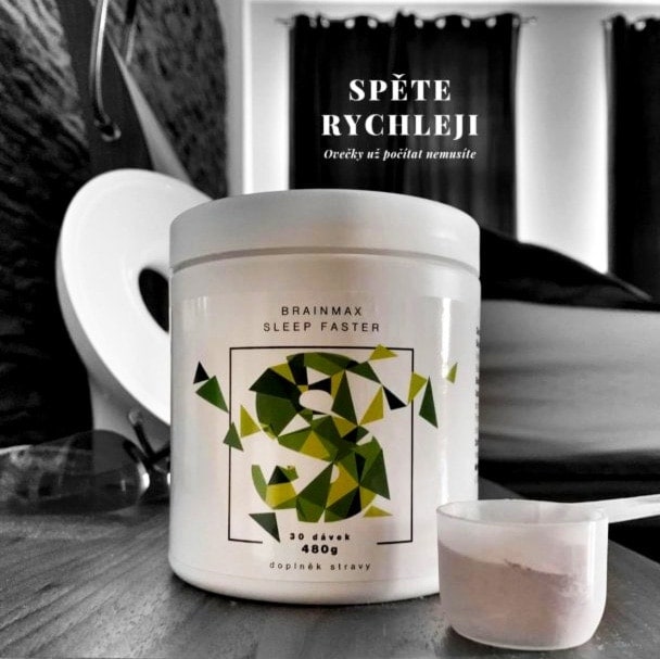 BrainMax - Sleep Faster - 450 g - Hackni spánek!