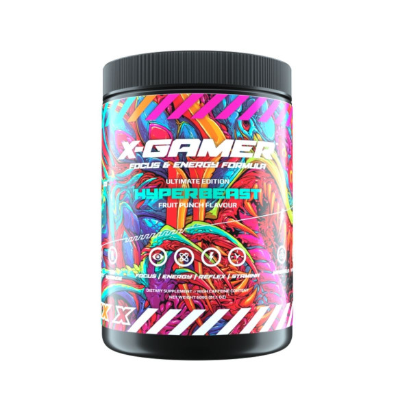 X-Gamer - X-Tubz - Hyper Berries - 600 g