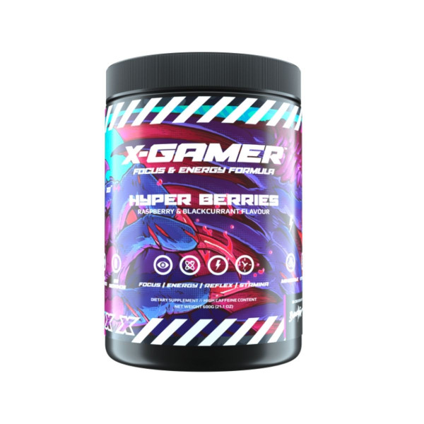 X-Gamer - X-Tubz - Hyper Berries - 600 g