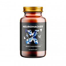 BrainMax - NeuroHacker - Dopamine Upgrade! - 60 kapslí - Výkon a Motivace
