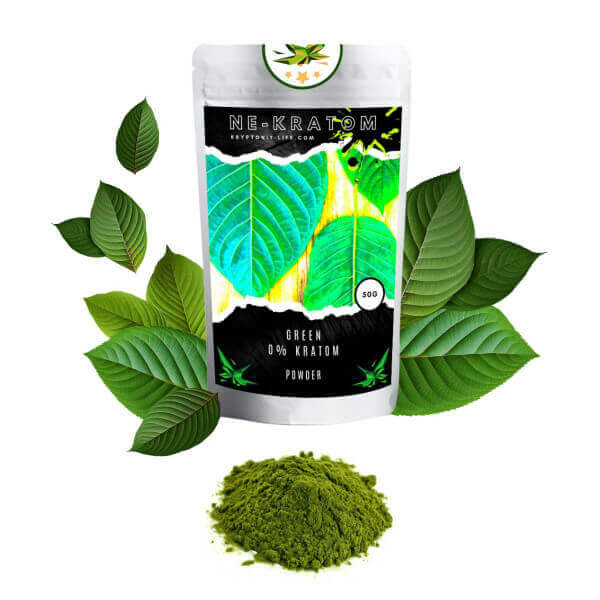 NE-KRATOM - Green Mix - 0% Kratomu