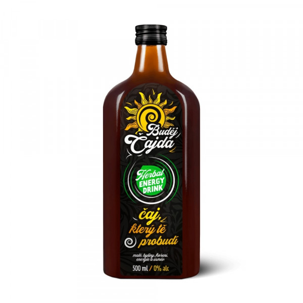 Herbal Energy - BudějČajda - čaj – 500 ml