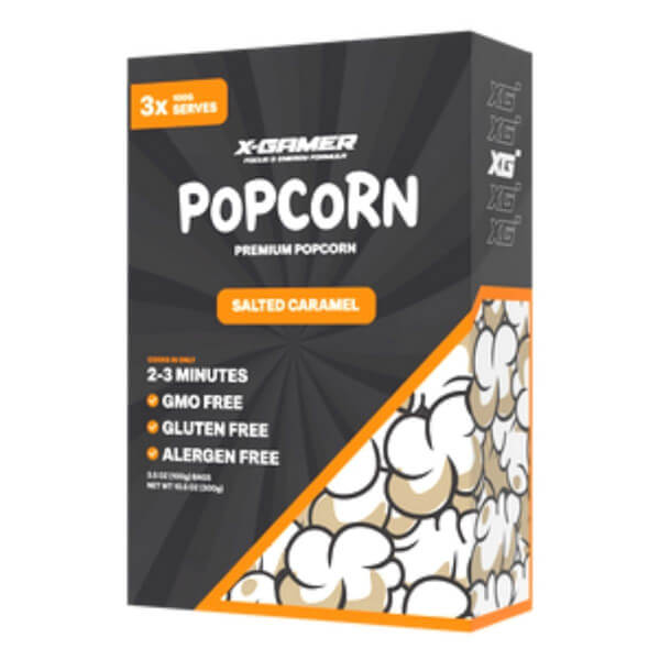 X-Gamer - X-Corn (Premium popcorn) - Slaný karamel - 3 ks