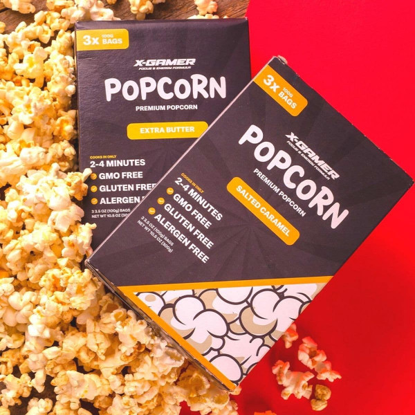 X-Gamer - X-Corn (Popcorn) - Extra máslový - 3 ks