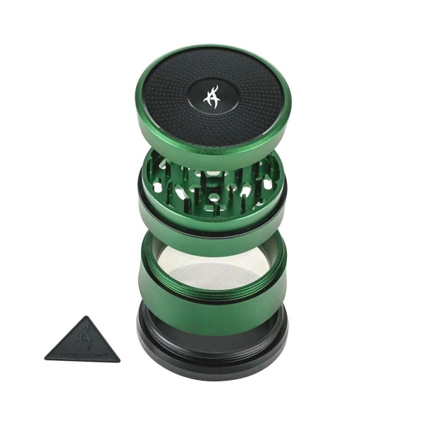 SOLINDER drtička - zelená - 62 mm - 4 části