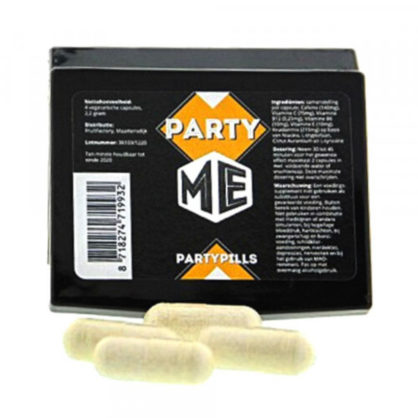 Party ME - Party Pills - 4 kapsle Party ME - Party Pills - 4 kapsle