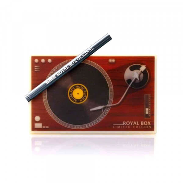 Royal Box Plastic Gramophone White