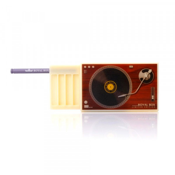 Royal Box Plastic Gramophone White