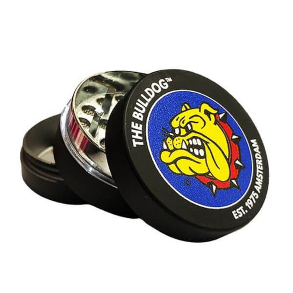 The Bulldog – kovová drtička Black – 3 části – 40 mm