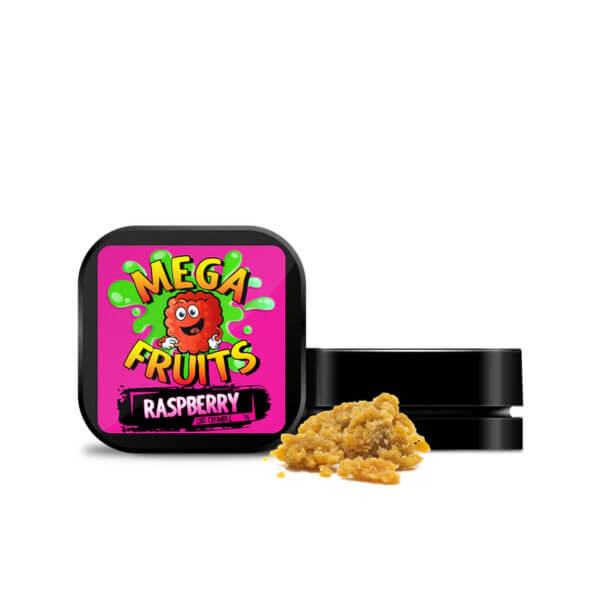 Mega Fruits Distilate - Broad Spectrum - 96% CBD - 1g - Raspberry