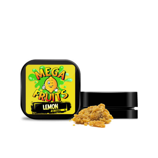 Mega Fruits Distilate - Broad Spectrum - 96% CBD - 1g - Lemon