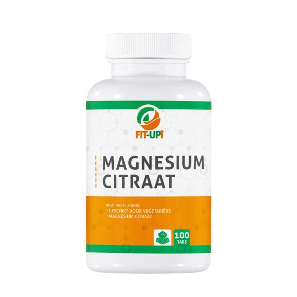 Magnesium Citrate | 100 Tabs - Fit-Up