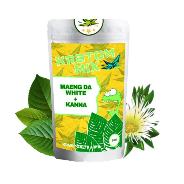 Kratom MIX - Maeng Da White + Kanna