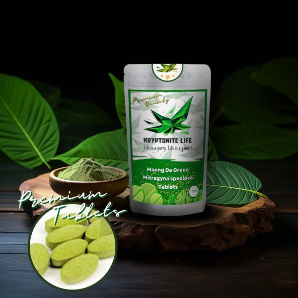 Kratom Tablety Maeng Da Green Premium