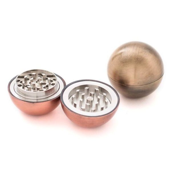 Kulatá kovová drtička - Pokeball - 2 části - 53 mm