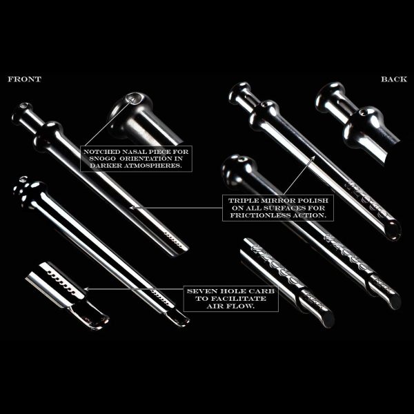 SNOGO - Exklusivní šňupací trubička - Silver