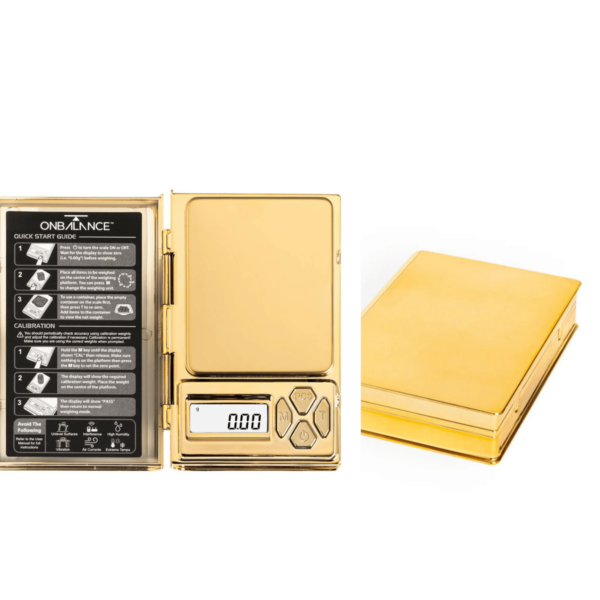 Kapesní digitální váha - On Balance - Gold 100 x 0.01G