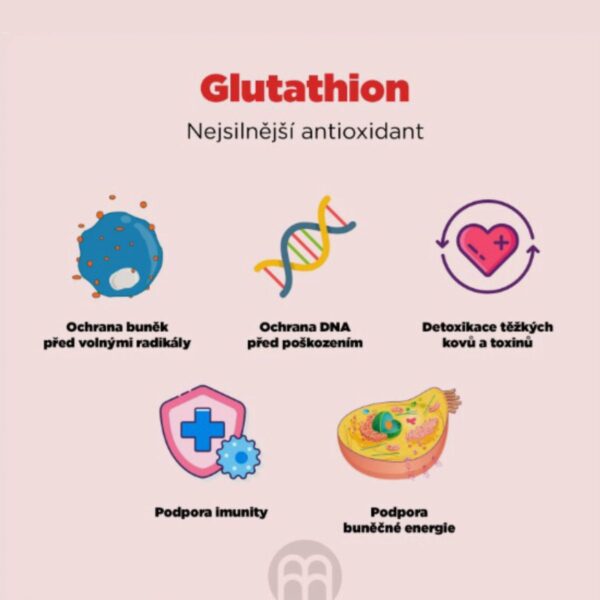 S-Acetyl-L-Glutathione SAG | BrainMax | 100 mg - 100 rostlinných kapslí