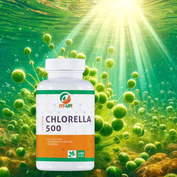 Chlorella 500 - 3000 mg | 180 Vegan Caps - Fit-Up